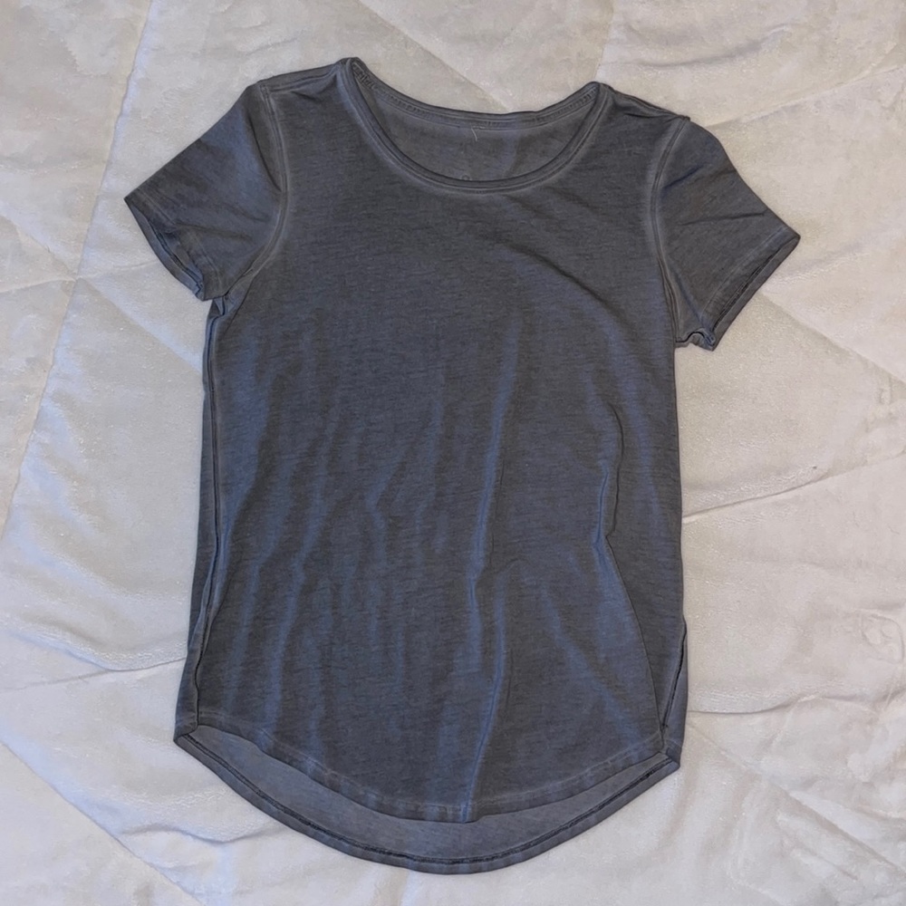 Lululemon Athletica, Love Crew *Fade, heather grey, size 4